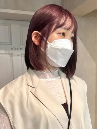 ミディアム カラー サトウミノリ韓国ヘア 韓国メンズヘアのヘアスタイル