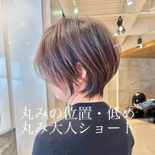 ショート 大人ショート特化/ カットモデル/表参道のヘアスタイル