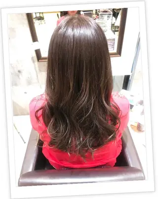 セミロング カラー パーマ ヘアアレンジ メンズ キッズ ネイル マツエク・マツパ EnBlesS西宮 マンツーマン神道有基のヘアスタイル
