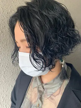 ショート パーマ サダハルカ |chouetteのヘアスタイル