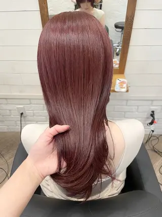 ロング ✨透明感ケアカラー✨ 長野ゆきなのヘアスタイル