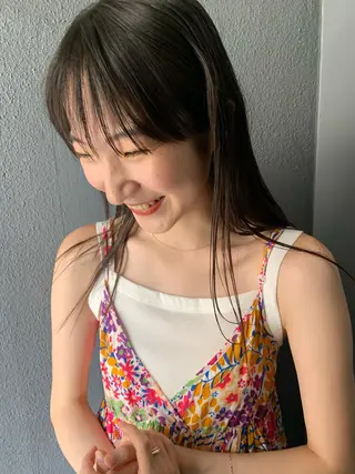 ロング カラー 柔らかいカラー🎀 rinaのヘアスタイル
