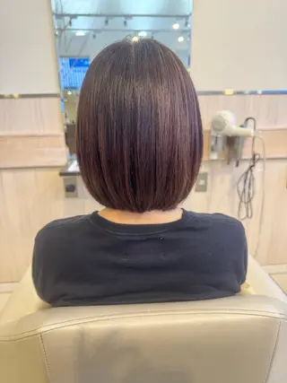ミディアム カラー 西尾 優希のヘアスタイル