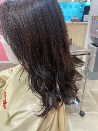 ロング カラー くせ毛多毛特化 高橋　淳のヘアスタイル