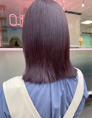 ミディアム カラー Ebihara Satomiのヘアスタイル