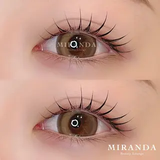 マツエク・マツパ MIRANDA beautyのマツエク・マツパデザイン