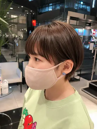 ショート BiBi 武田 あやのヘアスタイル