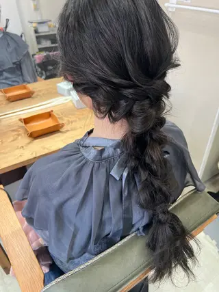 ロング ヘアアレンジ 山室 敬義のヘアスタイル