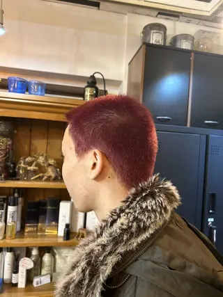 カラー メンズ Kurumi☆彡 練馬バウハウスヘアのヘアスタイル