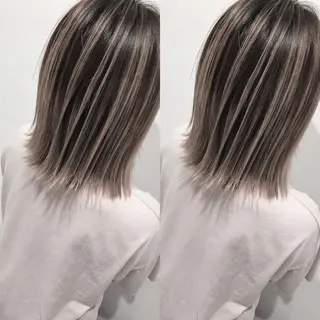ミディアム カラー ALLY/廣瀬 眞子のヘアスタイル