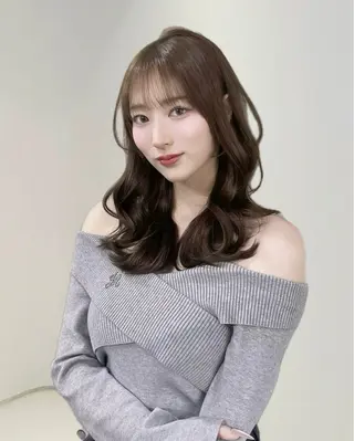 ロング カラー MIRAC所属・Ryoichi⛓️ 韓国ヘア/ハイトーンのヘアスタイル