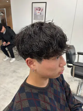 メンズ メンズパーマ/新潟/ 万代/高橋悠叶のヘアスタイル