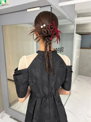 sweep天神 REIKAのヘアスタイル