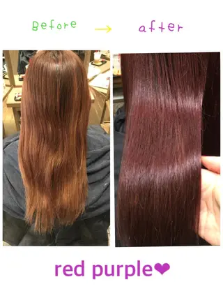 セミロング カラー パーマ ヘアアレンジ rico_by ヘアとアイブロウの眉毛・アイブロウイメージ