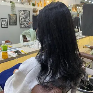 ロング カラー 村下 美尋のヘアスタイル