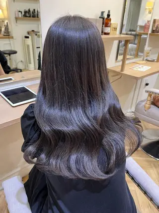 ロング レイヤーカット 🇰🇷SAYAのヘアスタイル