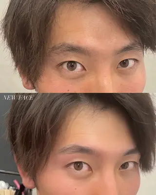 メンズ アイブロウ NEW FACE -TATSUYA-の眉毛・アイブロウイメージ
