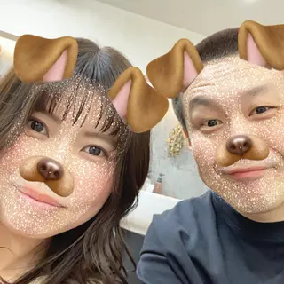 セミロング カラー TOWA 野村　コウダイのヘアスタイル