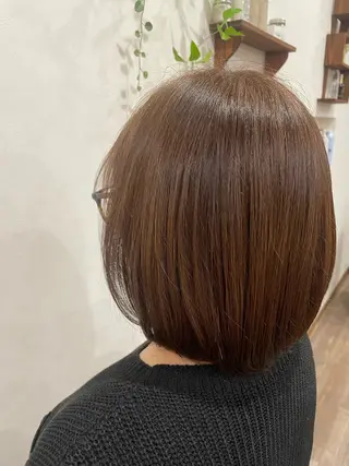 ショート カラー 笠間 悠月のヘアスタイル