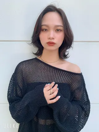 ミディアム ♡kyoka /  uyu♡のヘアスタイル