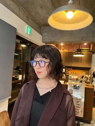 パーマ 松原 樹里のヘアスタイル