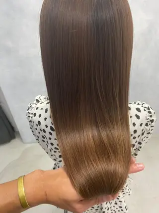 セミロング カラー パーマ ヘアアレンジ メンズ キッズ ネイル マツエク・マツパ nameless髪質 改善ブリーチ心斎橋のヘアスタイル