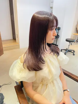 ロング カラー LiLi吉祥寺所属・【まとまるショート 髪質改善】今井隆太のヘアスタイル