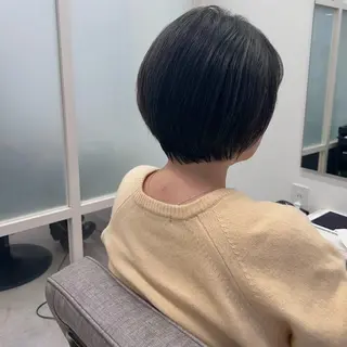 ショート 🍀似合わせカット /艶々カラー🫧八木のヘアスタイル