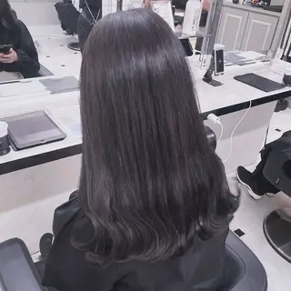 ロング カラー モテ髪ハイトーン🫧 serina🎀池袋のヘアスタイル
