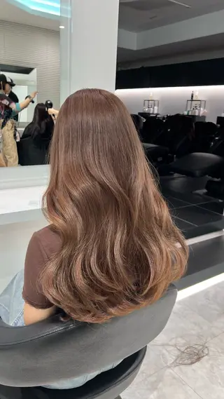ロング カラー 🐺韓国風メンズ特化 あさひ🐺のヘアスタイル