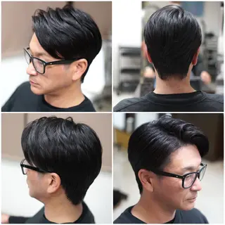 ショート メンズ 中島 剛のヘアスタイル