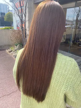 ロング カラー 藤村 雄大のヘアスタイル