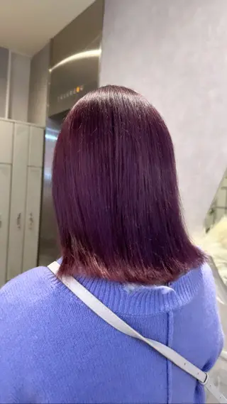 ミディアム カラー ヘアアレンジ REONA🪽✨薬院 レイヤーカット🫧のヘアスタイル