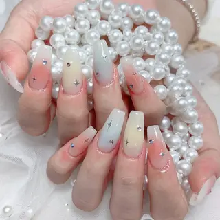 ネイル M🌷nail 長さだし専門店のネイルデザイン
