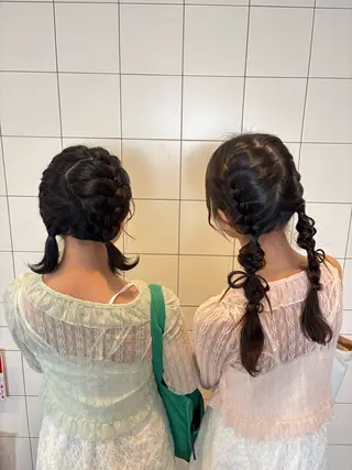 ヘアアレンジ Ayano‪‪🎀似 合わせ×透明感🎀のヘアスタイル