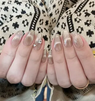 ネイル By moonネイル 🌷ワンホン/韓国風のネイルデザイン