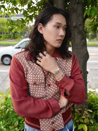 ロング パーマ メンズ メンズパーマ職人 加藤 弘貴のヘアスタイル