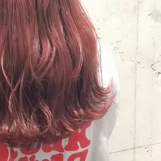 ロング カラー ヘアアレンジ 🐩推し活🐩 FUTABA🍒のヘアスタイル