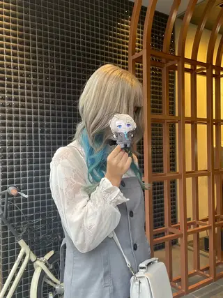 ロング カラー Canon/ インナーカラー/小倉のヘアスタイル