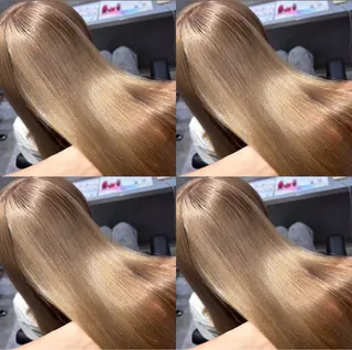 ロング カラー レイヤー×髪質改善 にちか🐰🎀のヘアスタイル