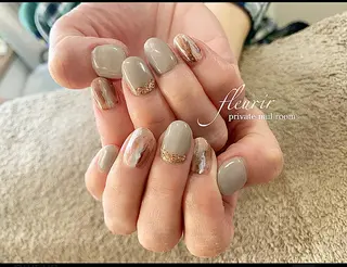 ネイル フルリール 【プライベートサロンのネイルデザイン