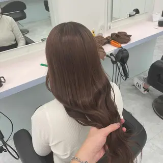 ロング カラー ヘアアレンジ トレンドレイヤー No.1/KOHEIのヘアスタイル