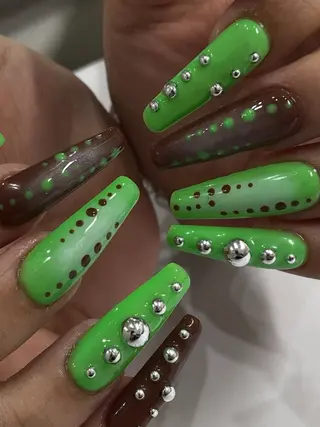 ネイル 渋谷ネイル🎀 ギャル/海外ネイルのネイルデザイン