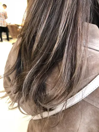 ロング カラー レイヤーカット✂️ 横浜No1♡下鳥翔子のヘアスタイル