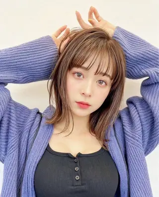 ミディアム 🧚全レングス特化型 / 新宿 Hisuiのヘアスタイル