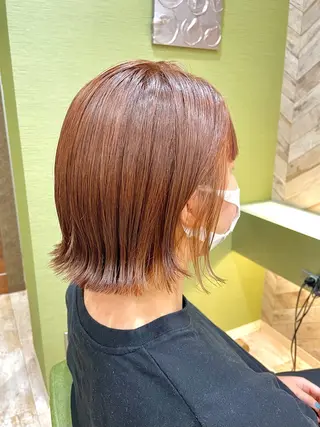 ショート カラー 佐々木 美帆のヘアスタイル