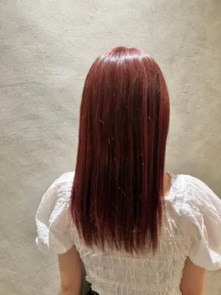 セミロング カラー 髪質改善カラー/ レイヤー/望月うららのヘアスタイル