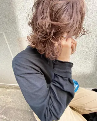 ミディアム Musiiik hairのヘアスタイル