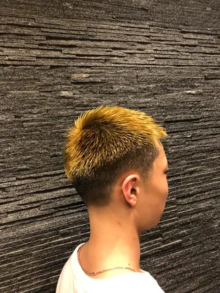 ショート メンズ 牧 颯斗のヘアスタイル