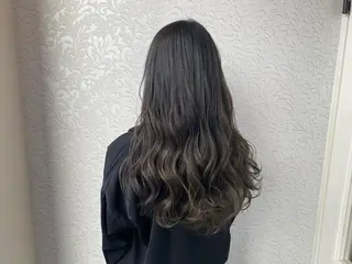 ロング カラー 顔周りカット/透明感 カラー🤍大塚蛍のヘアスタイル